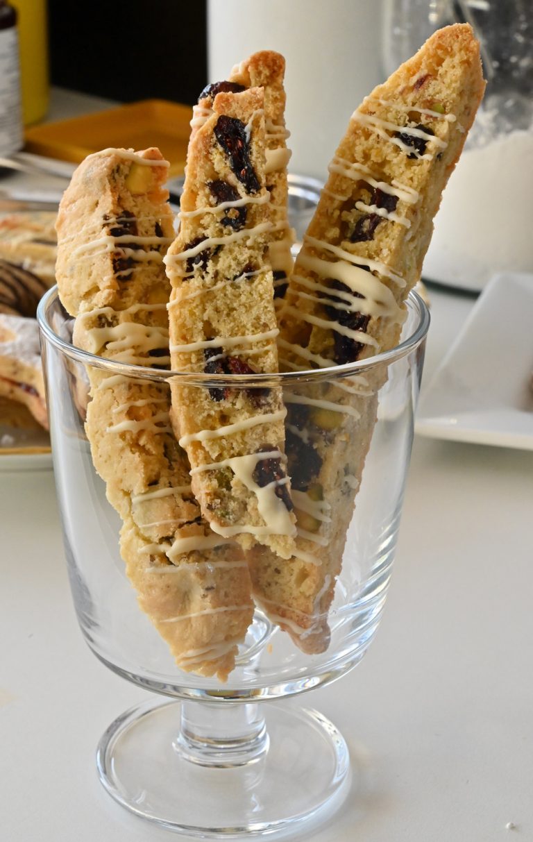 Biscotti mit Cranberries &amp; Pistazien - Oberneuland Magazin